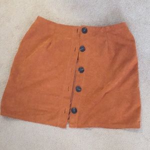 Donated - Zaful orange-brown skirt